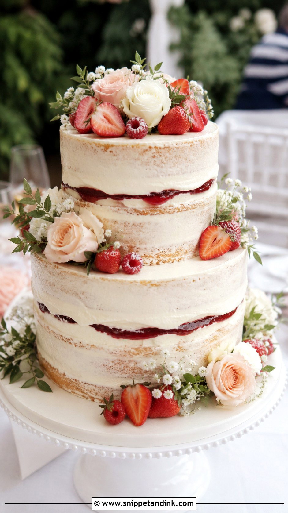 Victoria Sandwich Cake With Two Tiers - Snippet and Ink - 20 Victoria Sandwich Cake Decoration Ideas for Wedding