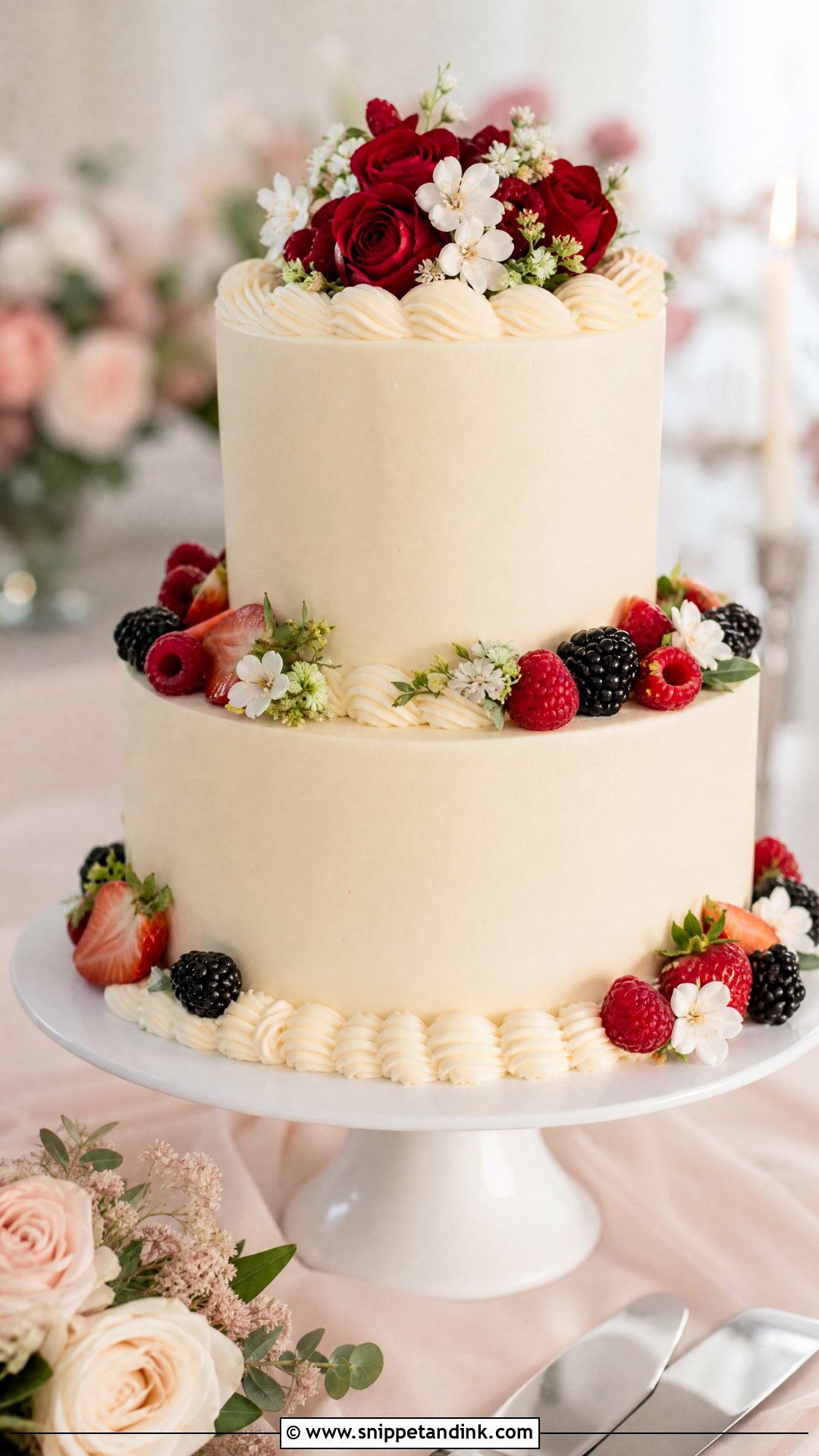 Victoria Sponge Wedding Cake With Jam And Buttercream - Snippet and Ink - 30 Victoria Cake Ideas for Wedding