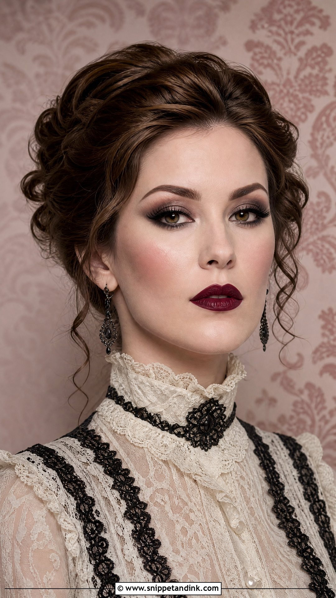 Victorian Gothic Wedding Makeup - Snippet and Ink - 25 Gothic Wedding Makeup Ideas