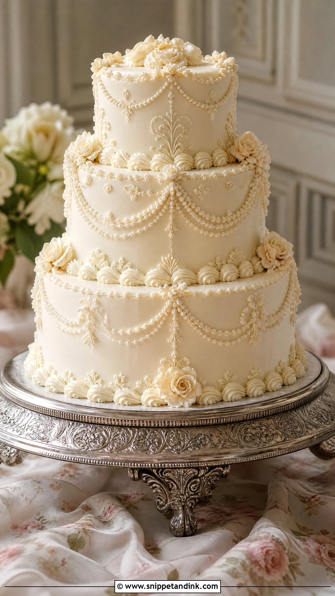 Victorian Lambeth Wedding Cake - Snippet and Ink - 20 Victorian Wedding Cakes