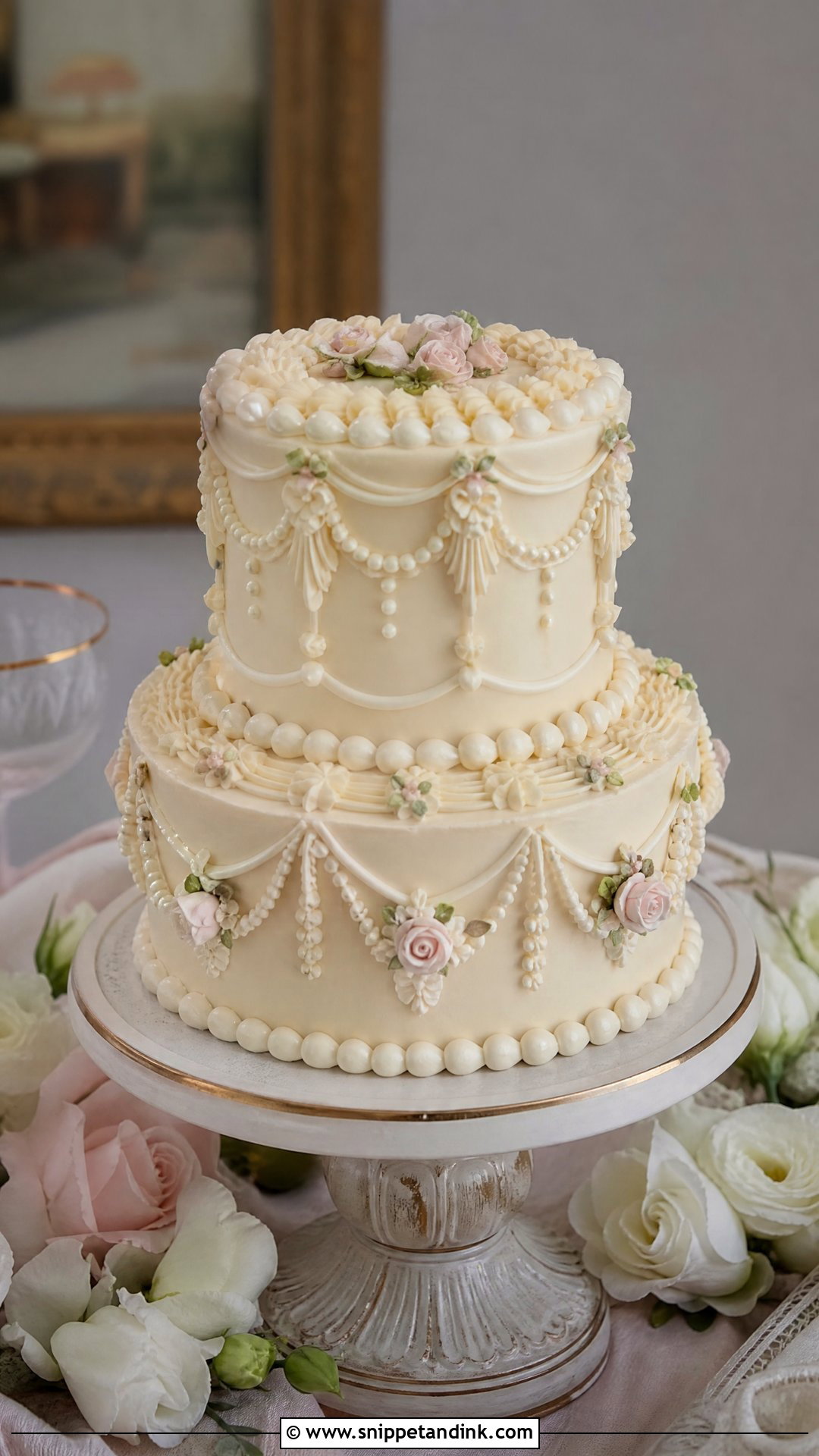 Victorian Mini Wedding Cake - Snippet and Ink - 20 Victorian Wedding Cakes