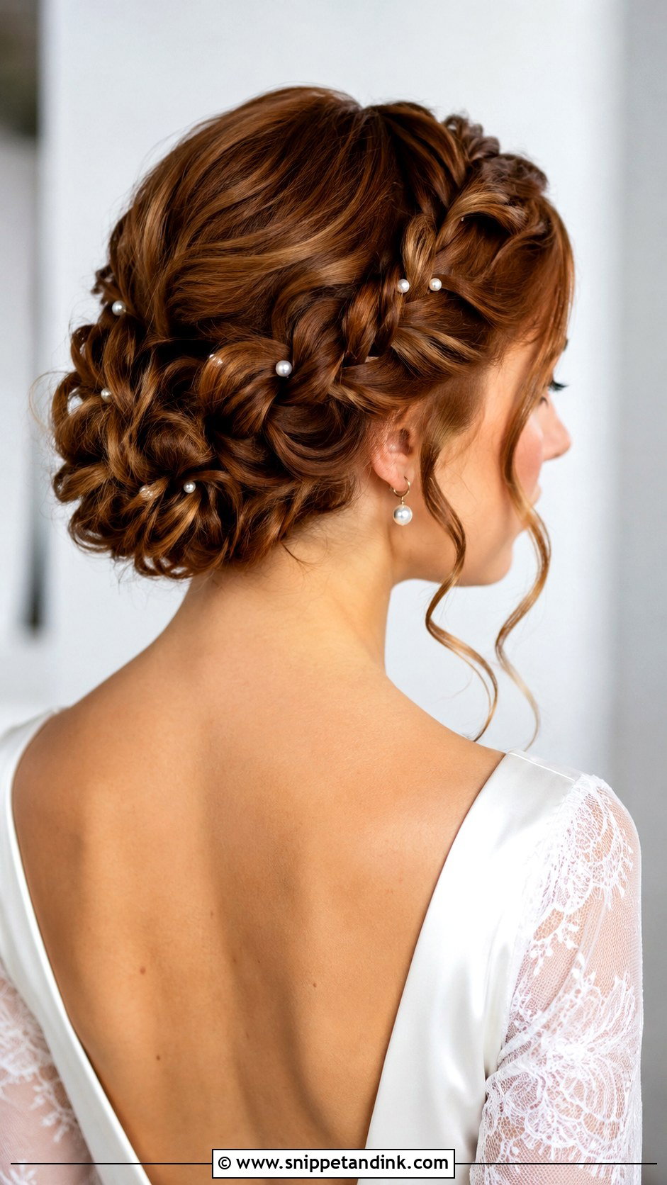Victorian Wedding Braided Bun - Snippet and Ink - 15 Victorian Wedding Hair Ideas
