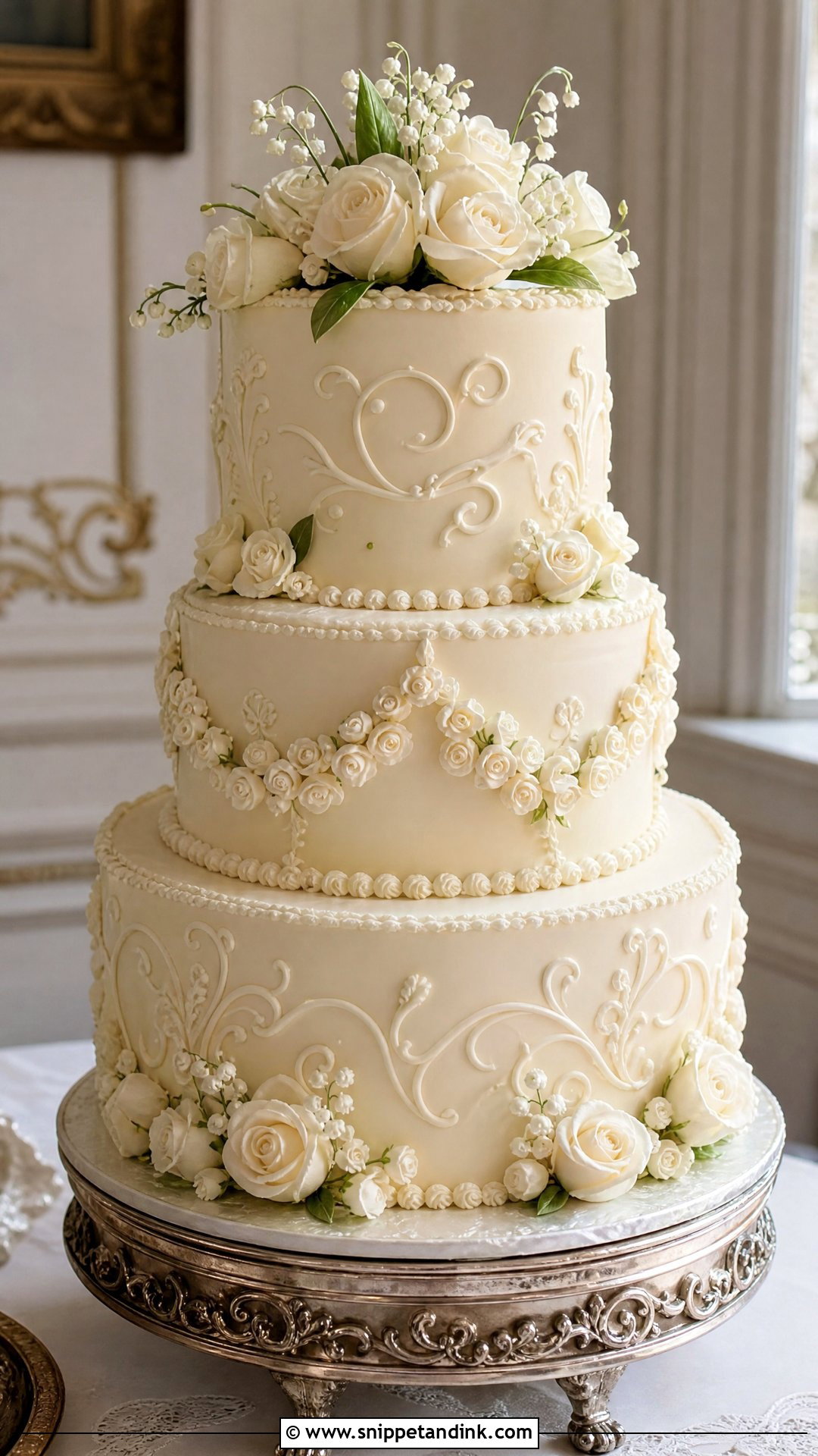 Victorian Wedding Cake - Snippet and Ink - 20 Vintage Wedding Cakes