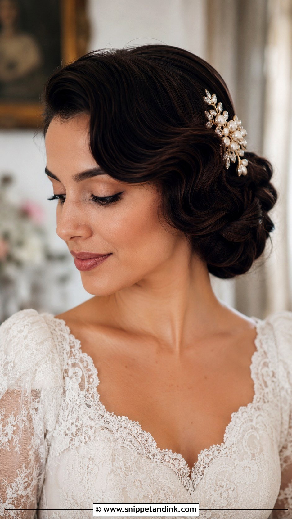 Victorian Wedding Gibson Tuck - Snippet and Ink - 15 Victorian Wedding Hair Ideas