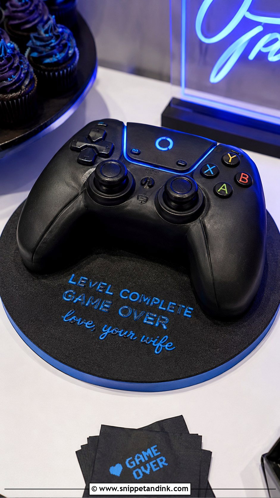 Video Game Groom Cake - Snippet and Ink - 20 Groom Cake Ideas