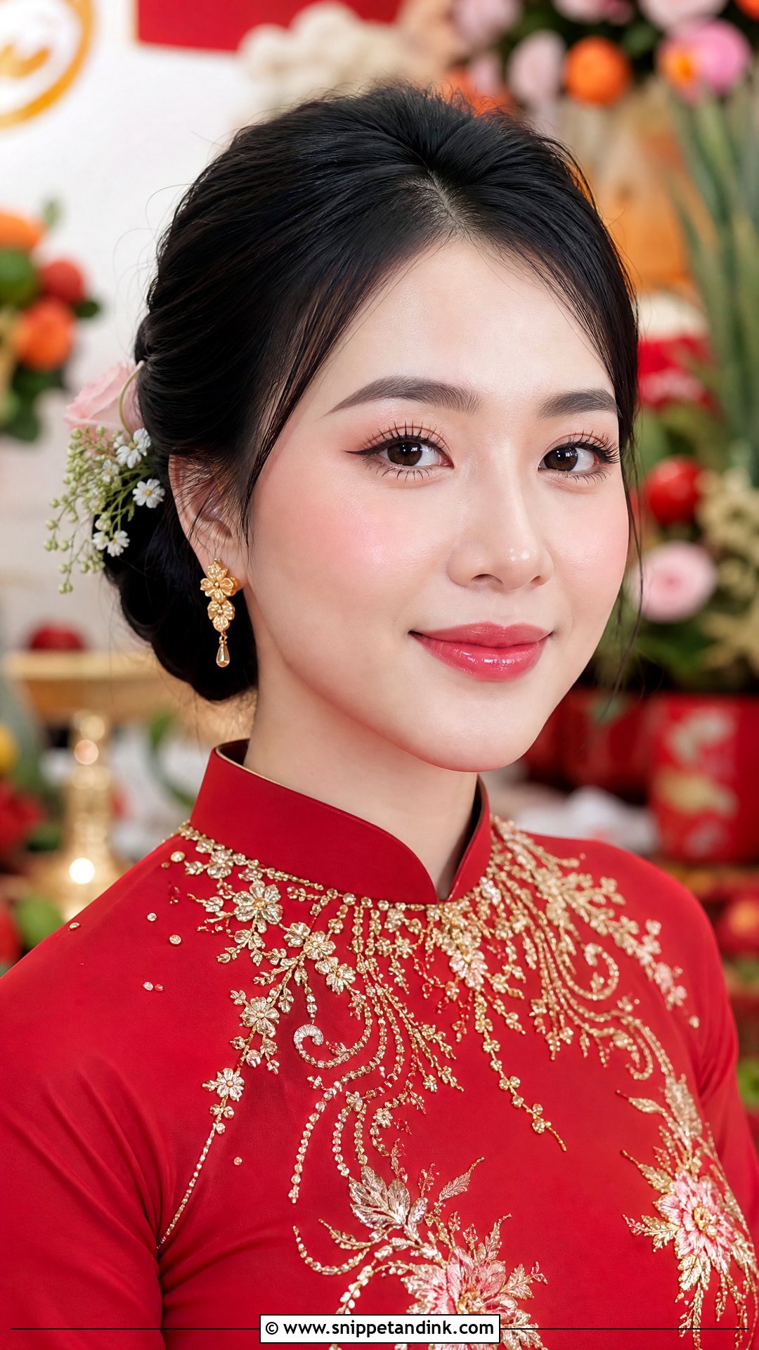 Vietnamese Bridal Makeup - Snippet and Ink - 20 Wedding Makeup Asian Brides
