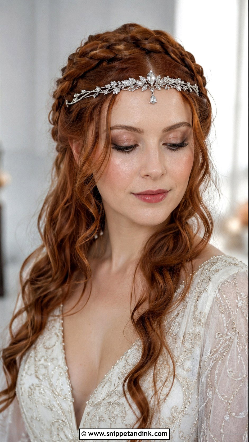 Viking Braided Crown With Circlet - Snippet and Ink - 25 Viking Wedding Hair Ideas