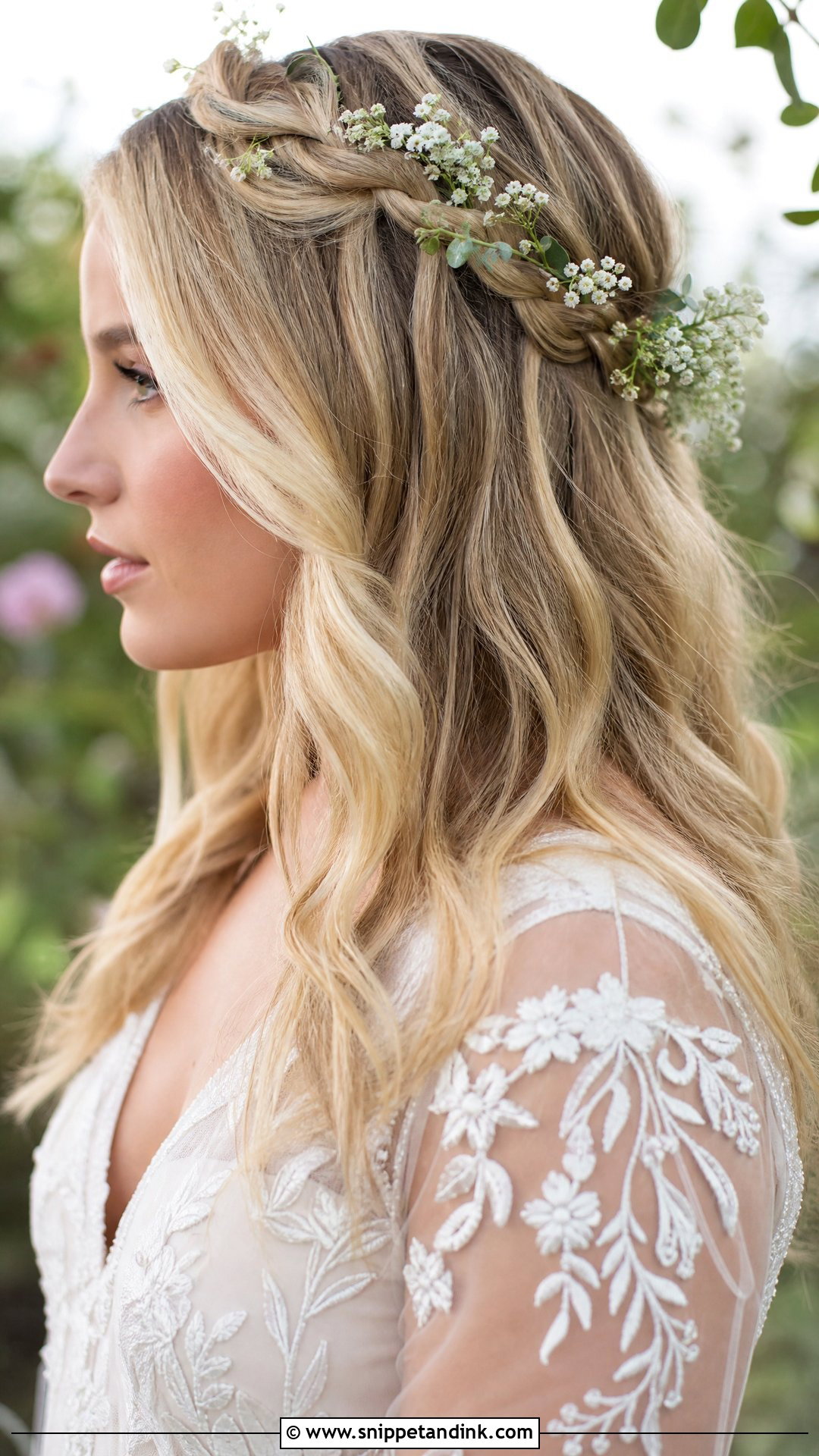 Viking Braids With Flowers - Snippet and Ink - 20 Viking Wedding Hairstyles