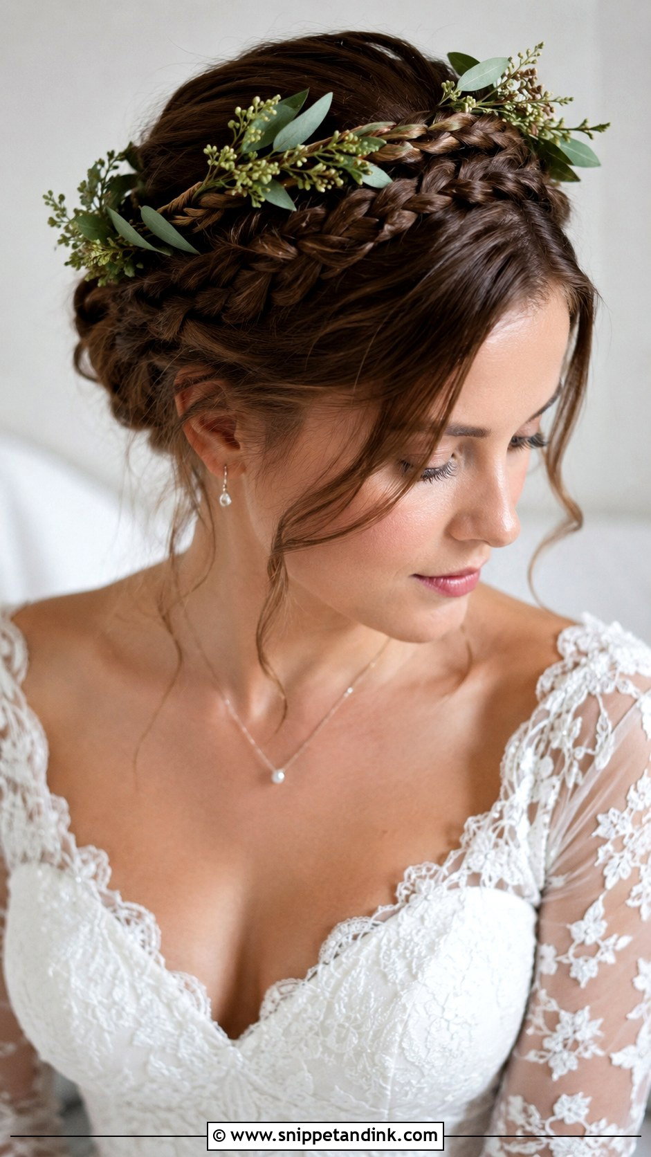 Viking Crown Braid Wedding Style - Snippet and Ink - 20 Viking Hairstyles Women Wedding