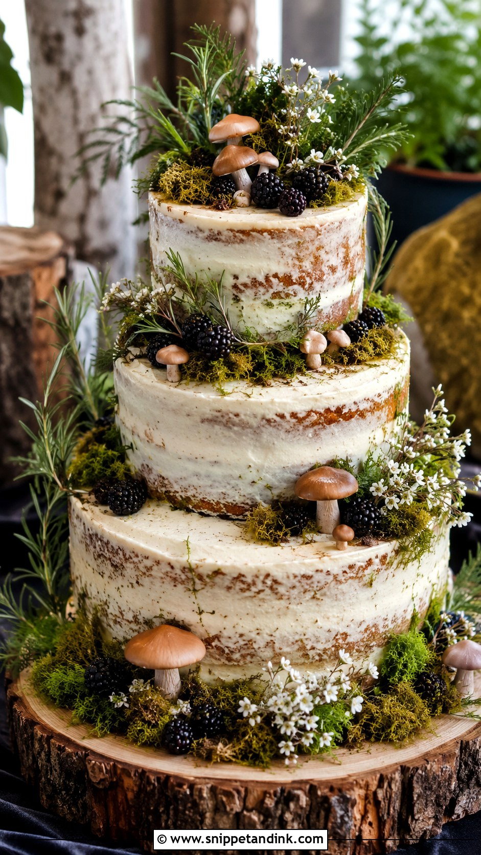 Viking Forest Wedding Cake - Snippet and Ink - 25 Viking Wedding Cake Ideas