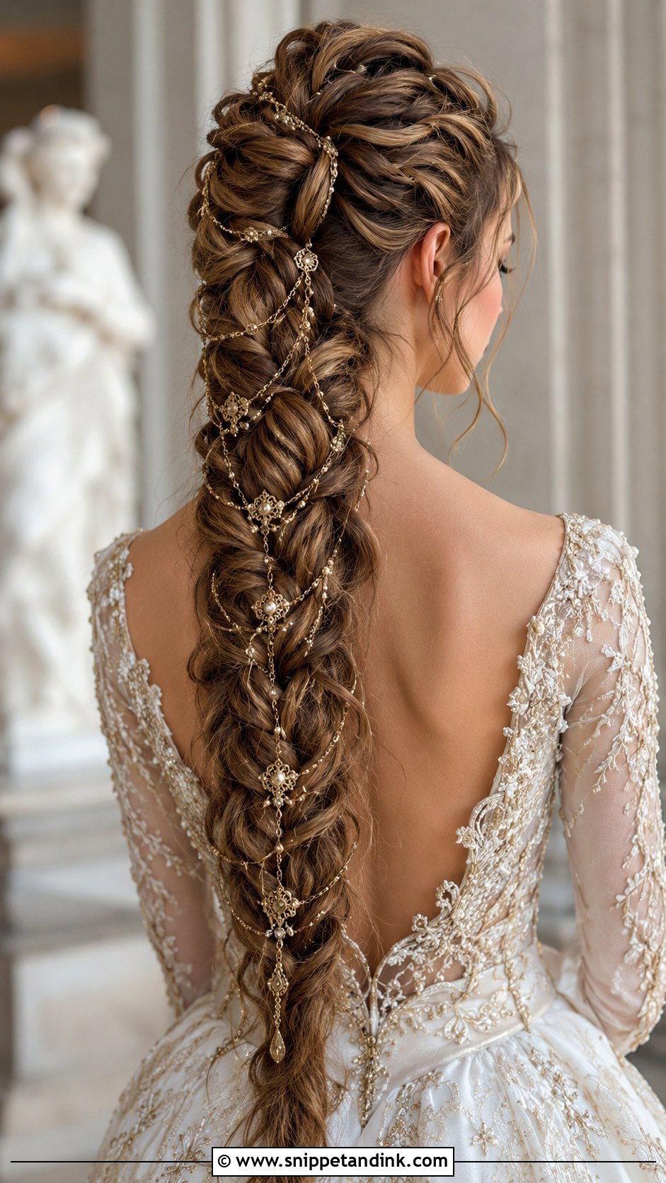 Viking Goddess Braids for Brides - Snippet and Ink - 25 Viking Wedding Hair Ideas
