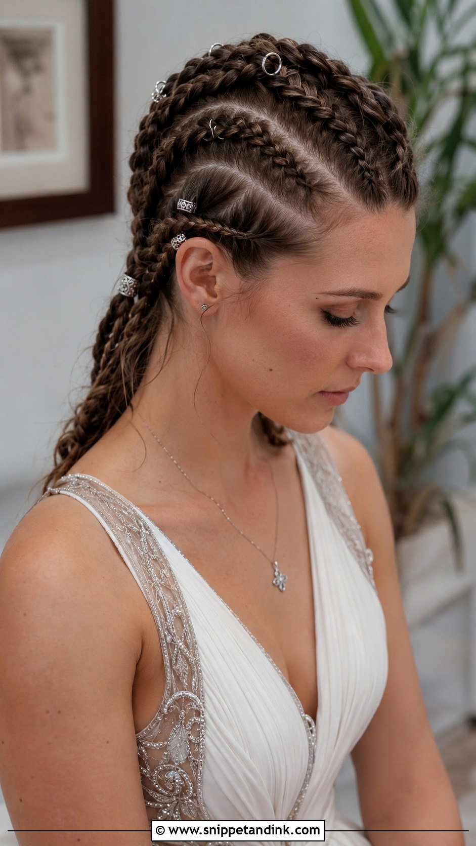 Viking Goddess Braids for Brides - Snippet and Ink - 20 Viking Hairstyles Women Wedding