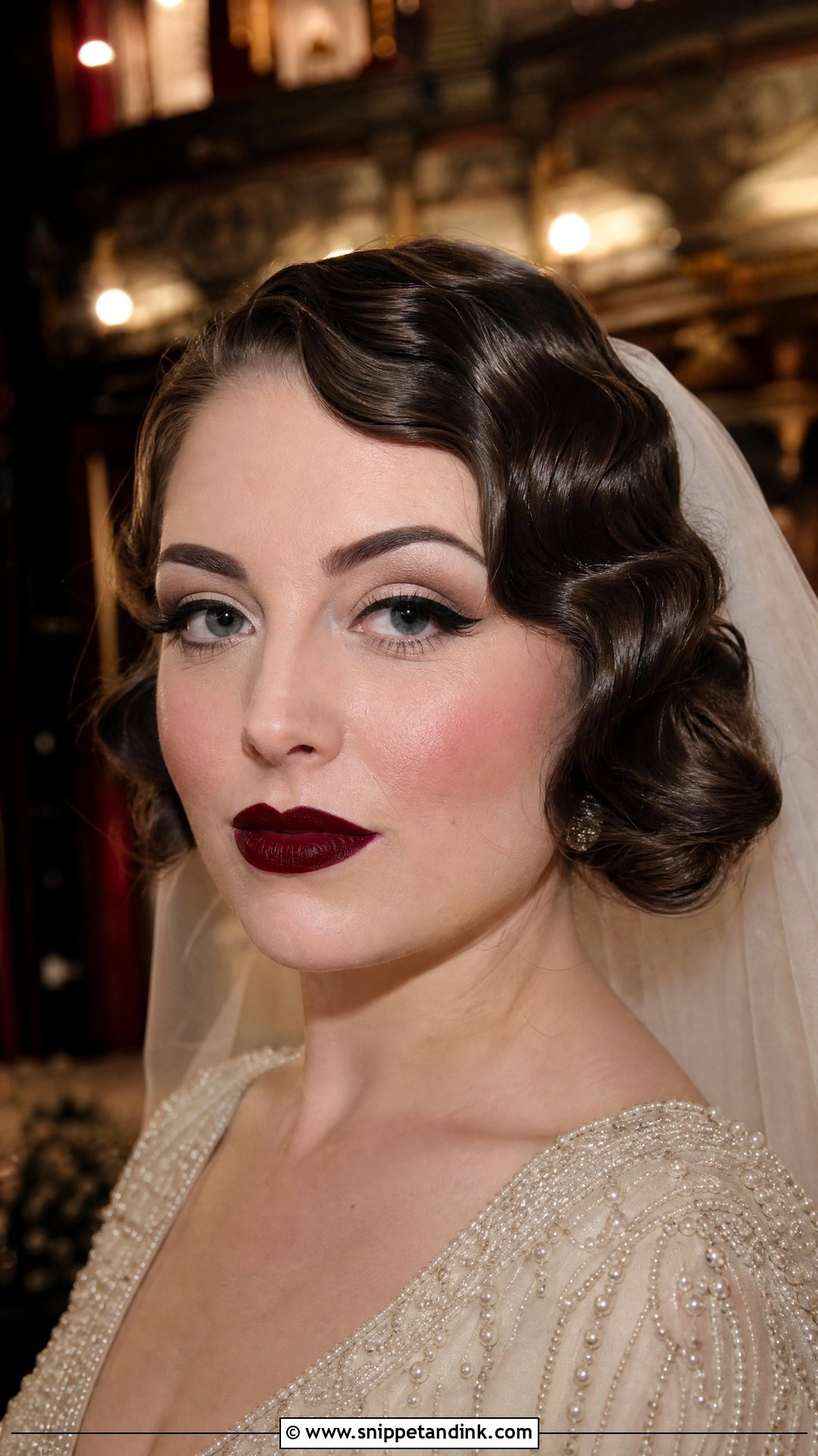 Vintage Alt Wedding Makeup - Snippet and Ink - 25 Alt Wedding Makeup Ideas