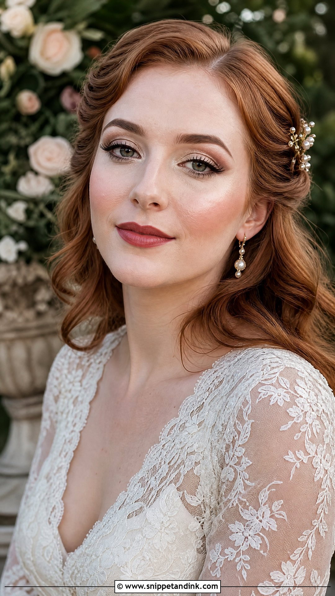 Vintage Boho Bridal Makeup - Snippet and Ink - 20 Boho Wedding Makeup Ideas