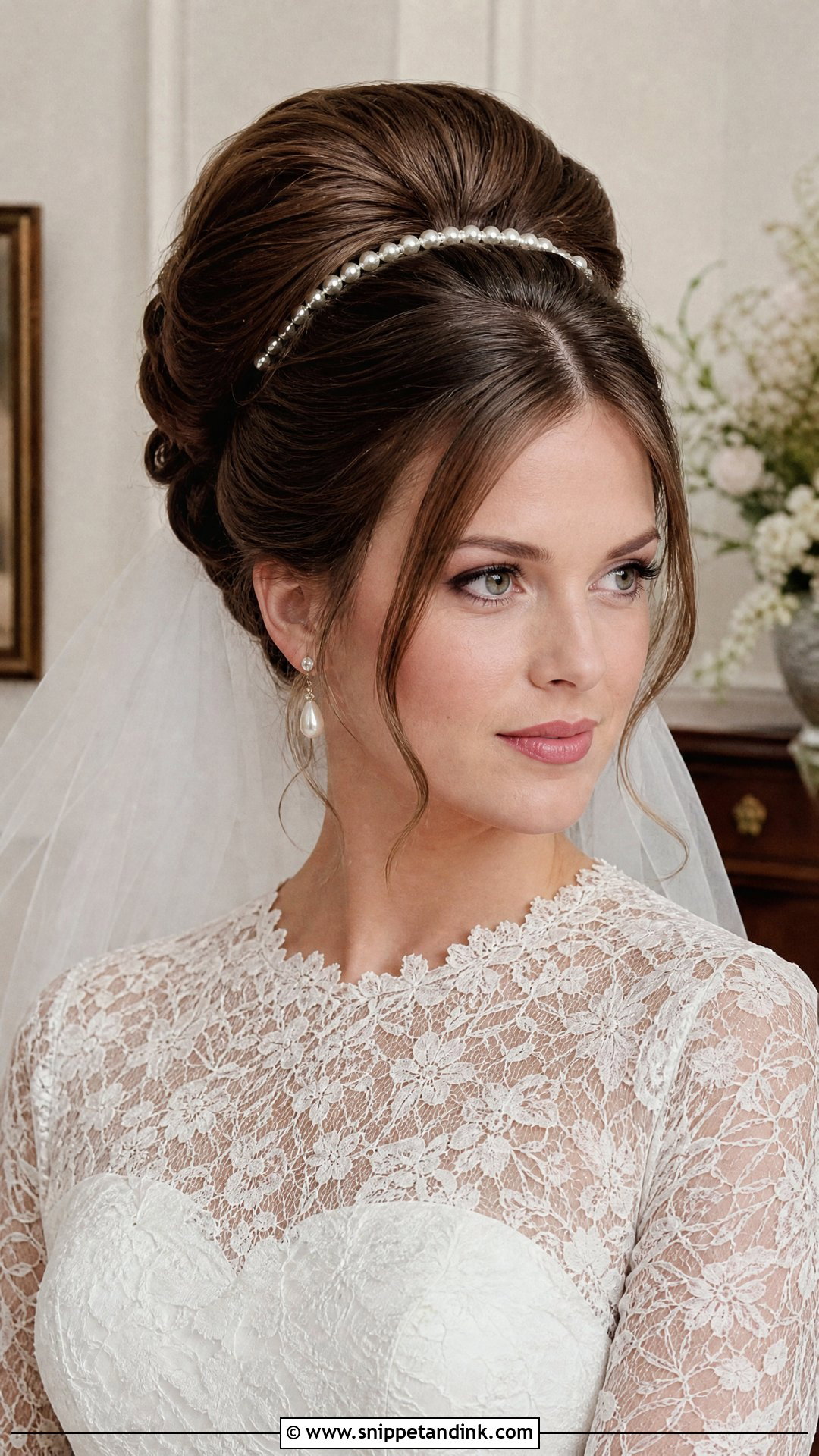 Vintage Bridal Bouffant Updo - Snippet and Ink - 20 Vintage Bridal Hairstyles
