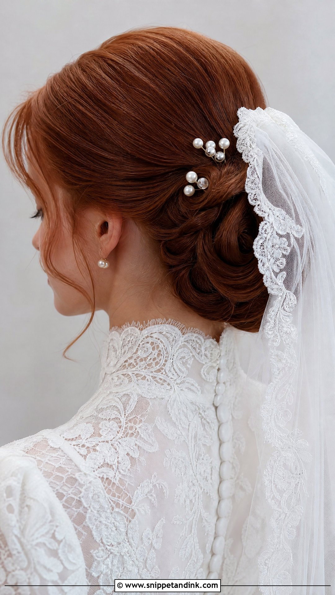 Vintage Bridal Chignon - Snippet and Ink - 20 Vintage Bridal Hairstyles