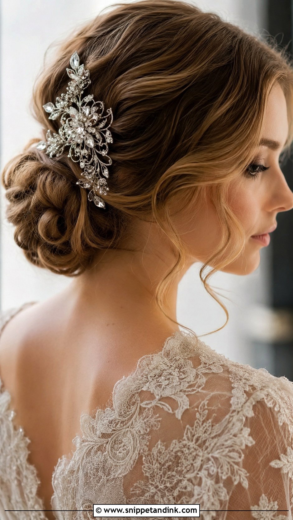 Vintage Bridal Hair Clip - Snippet and Ink - 25 Hair Accessories for Bride