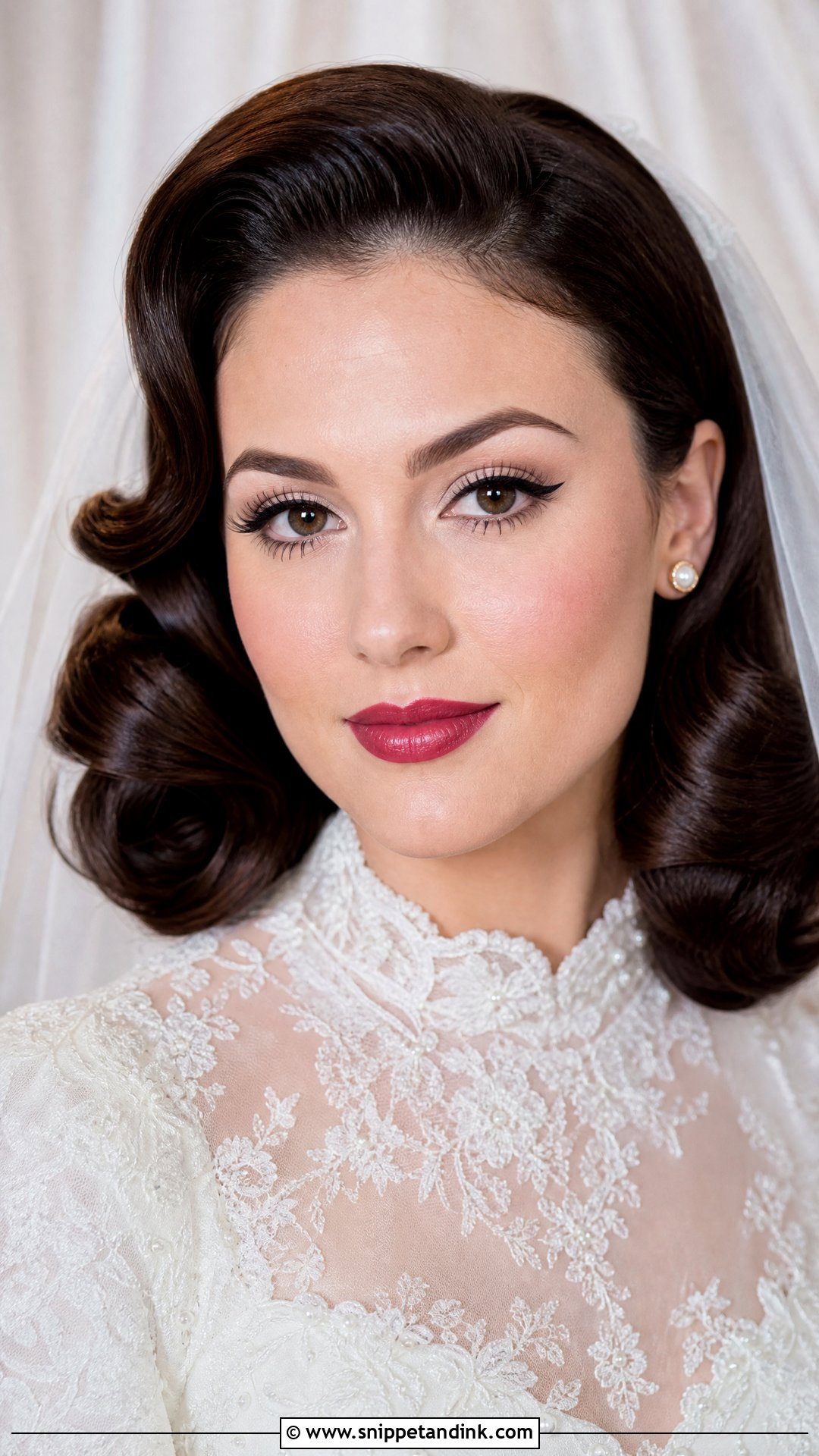 Vintage Bridal Makeup - Snippet and Ink - 20 Timeless Bridal Makeup Ideas