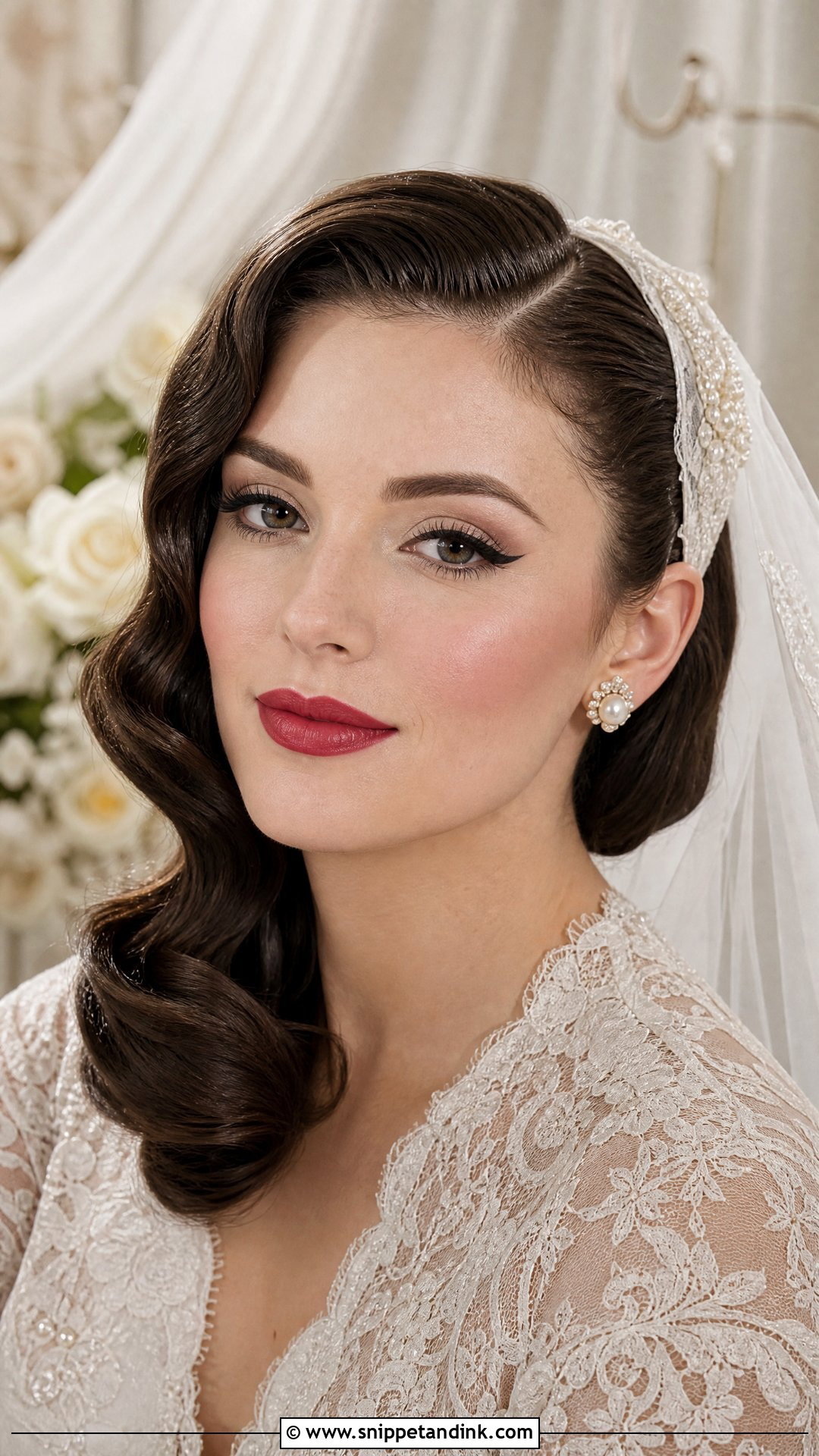 Vintage Bridal Makeup - Snippet and Ink - 20 Wedding Day Makeup for Bride Ideas