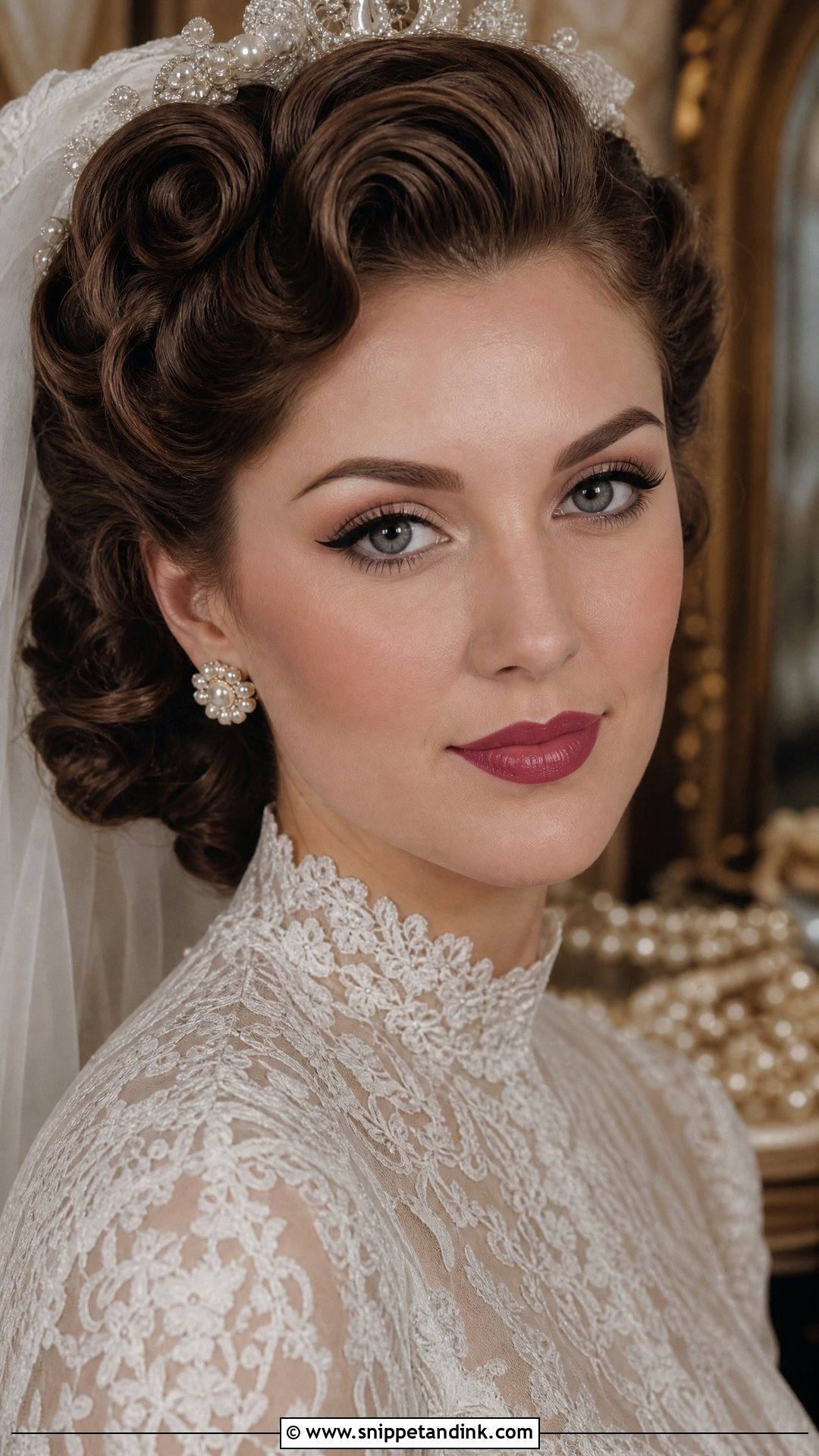 Vintage Bridal Makeup - Snippet and Ink - 25 Classic Bridal Makeup Ideas