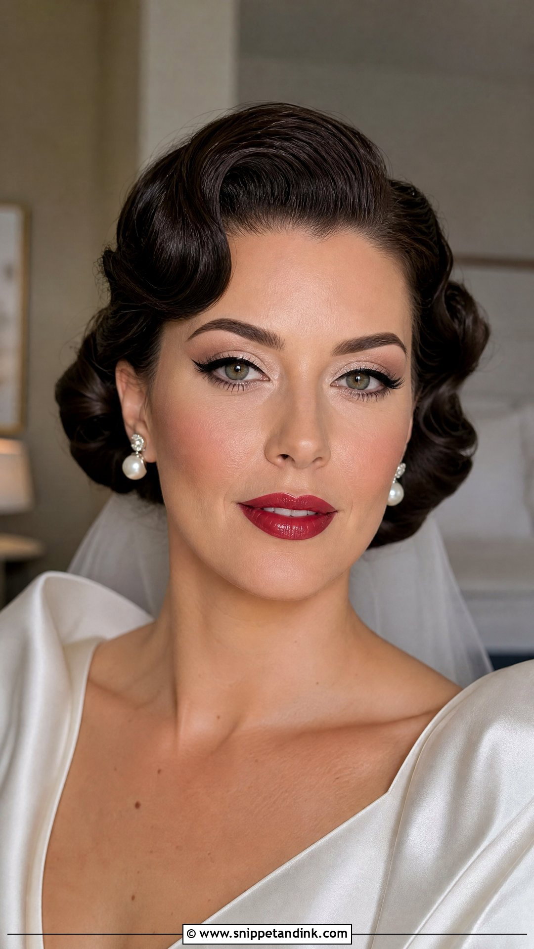 Vintage Bridal Makeup - Snippet and Ink - 20 Bridal Makeup Aesthetic Ideas