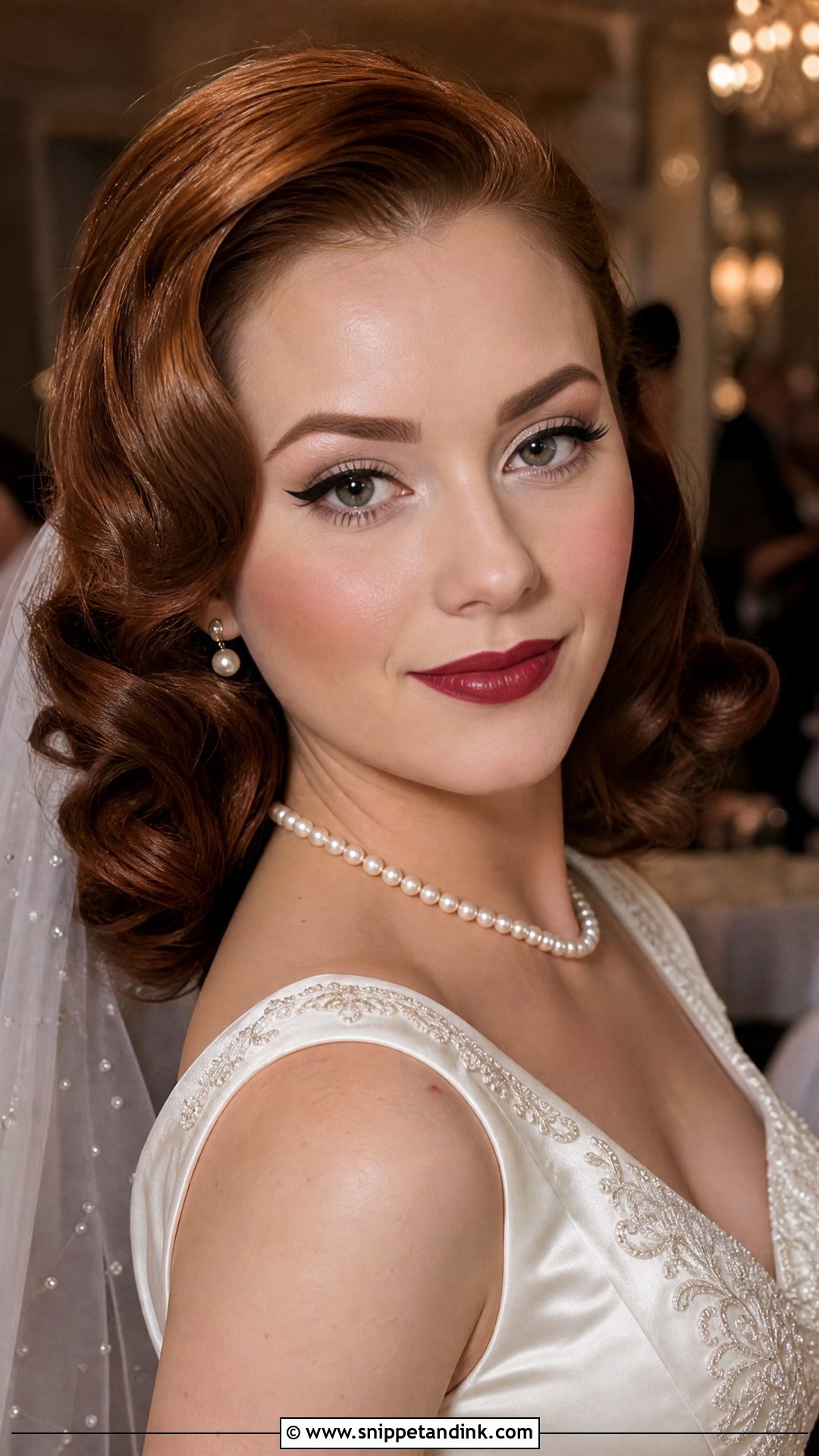 Vintage Bridal Makeup - Snippet and Ink - 25 Wedding Day Bridal Makeup Looks