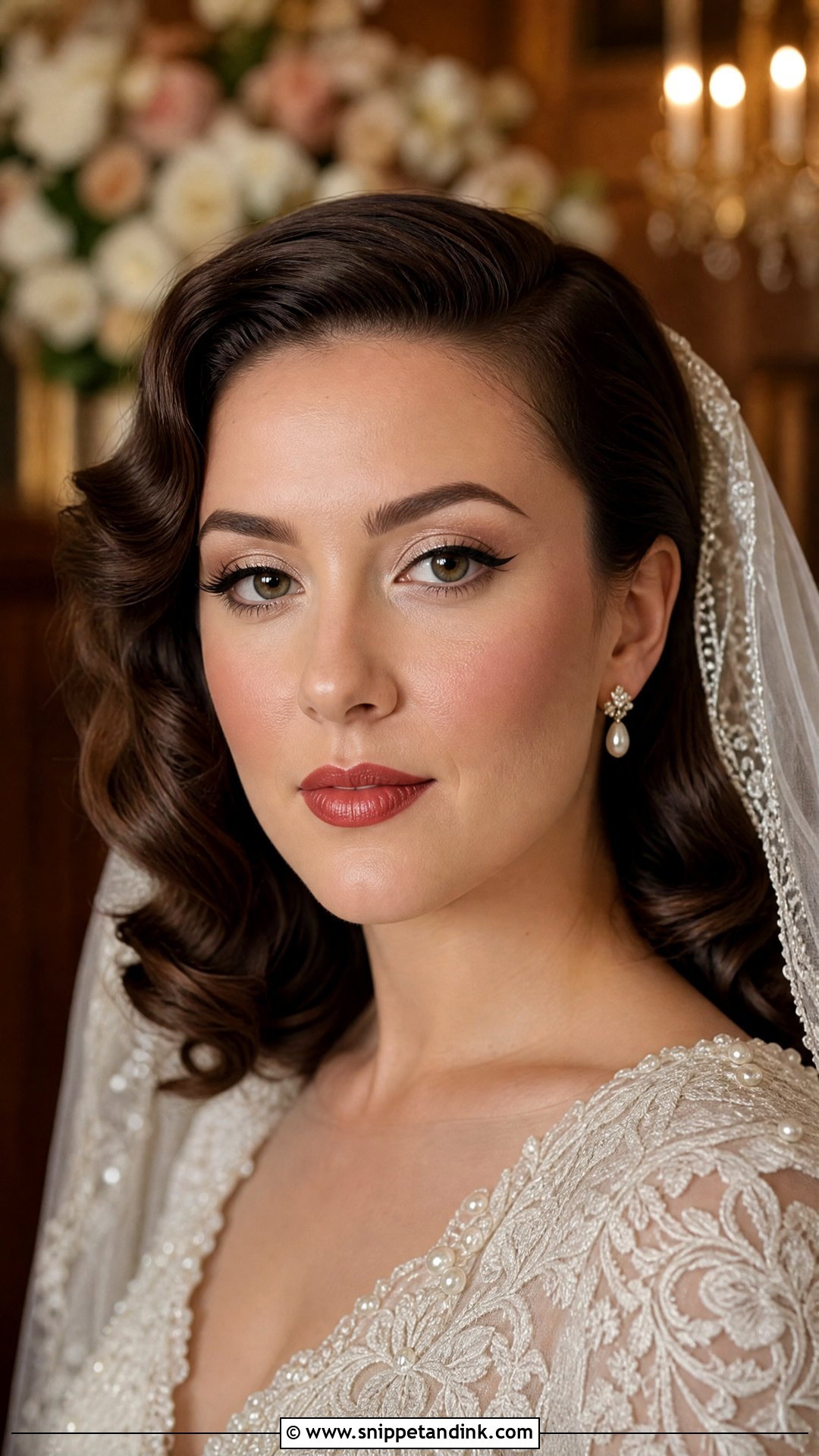 Vintage Bridal Makeup - Snippet and Ink - 20 Brides Make Up Wedding Ideas