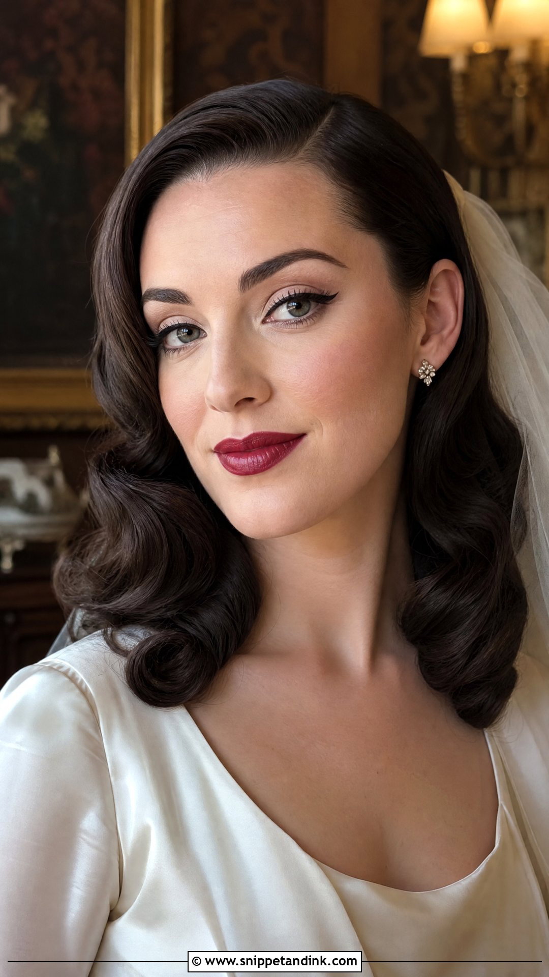 Vintage Bridal Makeup - Snippet and Ink - 20 Elegant Bridal Makeup Ideas