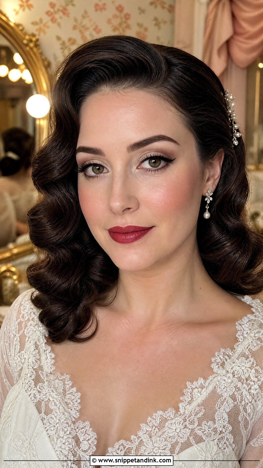 Vintage Bridal Makeup - Snippet and Ink - 20 Makeup Looks for Brides