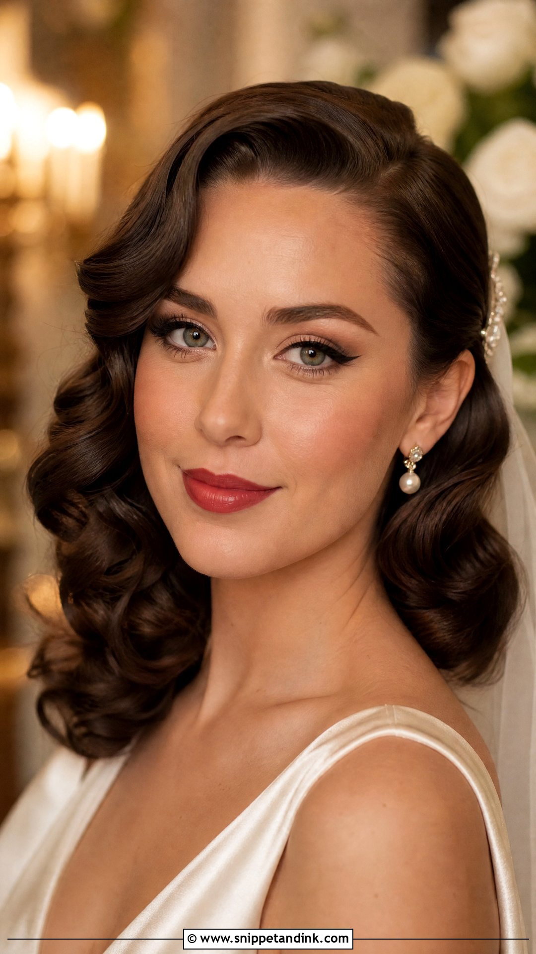 Vintage Bridal Makeup For Brown Eyes - Snippet and Ink - 35 Bridal Makeup for Brown Eyes