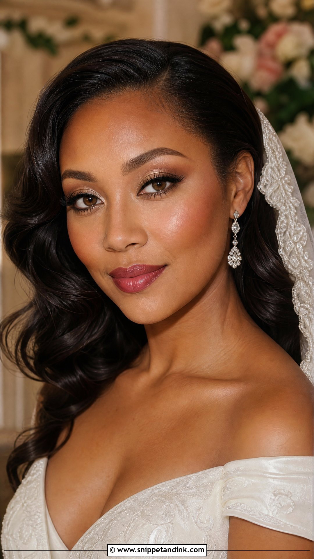 Vintage Bridal Makeup For Brown Eyes - Snippet and Ink - 20 Vintage Wedding Makeup Looks