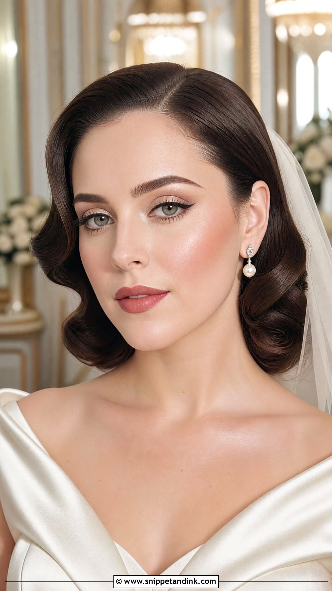 Vintage Bridal Makeup For Green Eyes - Snippet and Ink - 30 Bridal Makeup for Green Eyes