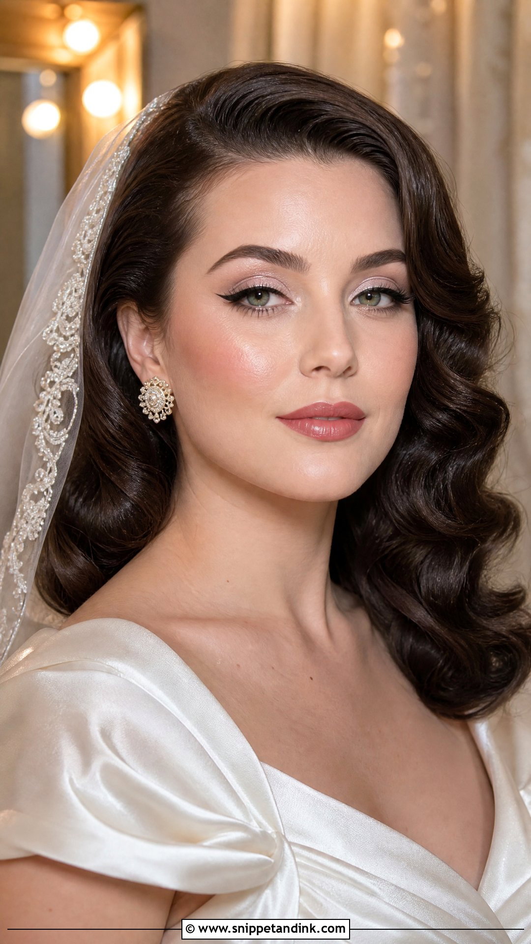 Vintage Bridal Makeup For Green Eyes Brunette - Snippet and Ink - 25 Bridal Makeup for Green Eyes Brunette