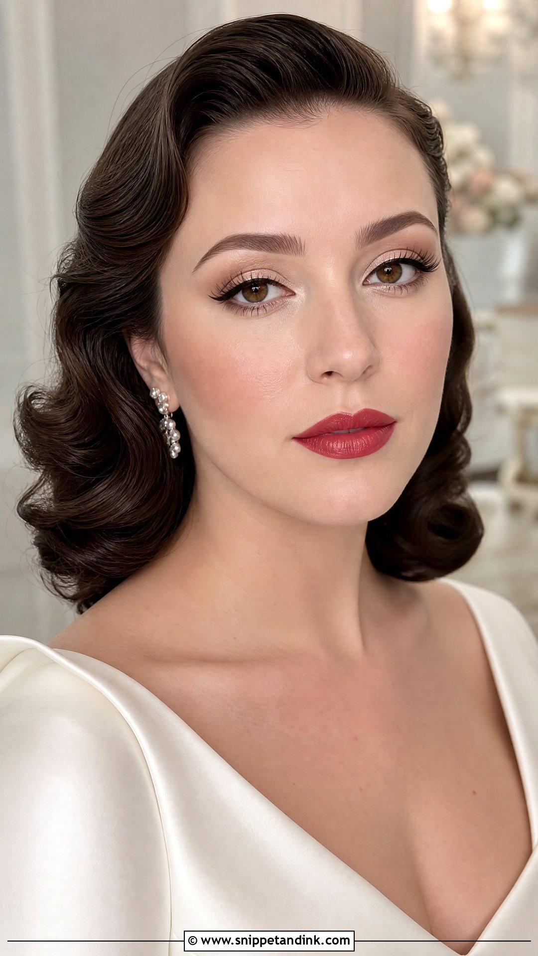 Vintage Bridal Makeup for Brown Eyes - Snippet and Ink - 25 Bridal Make Up for Brown Eyes