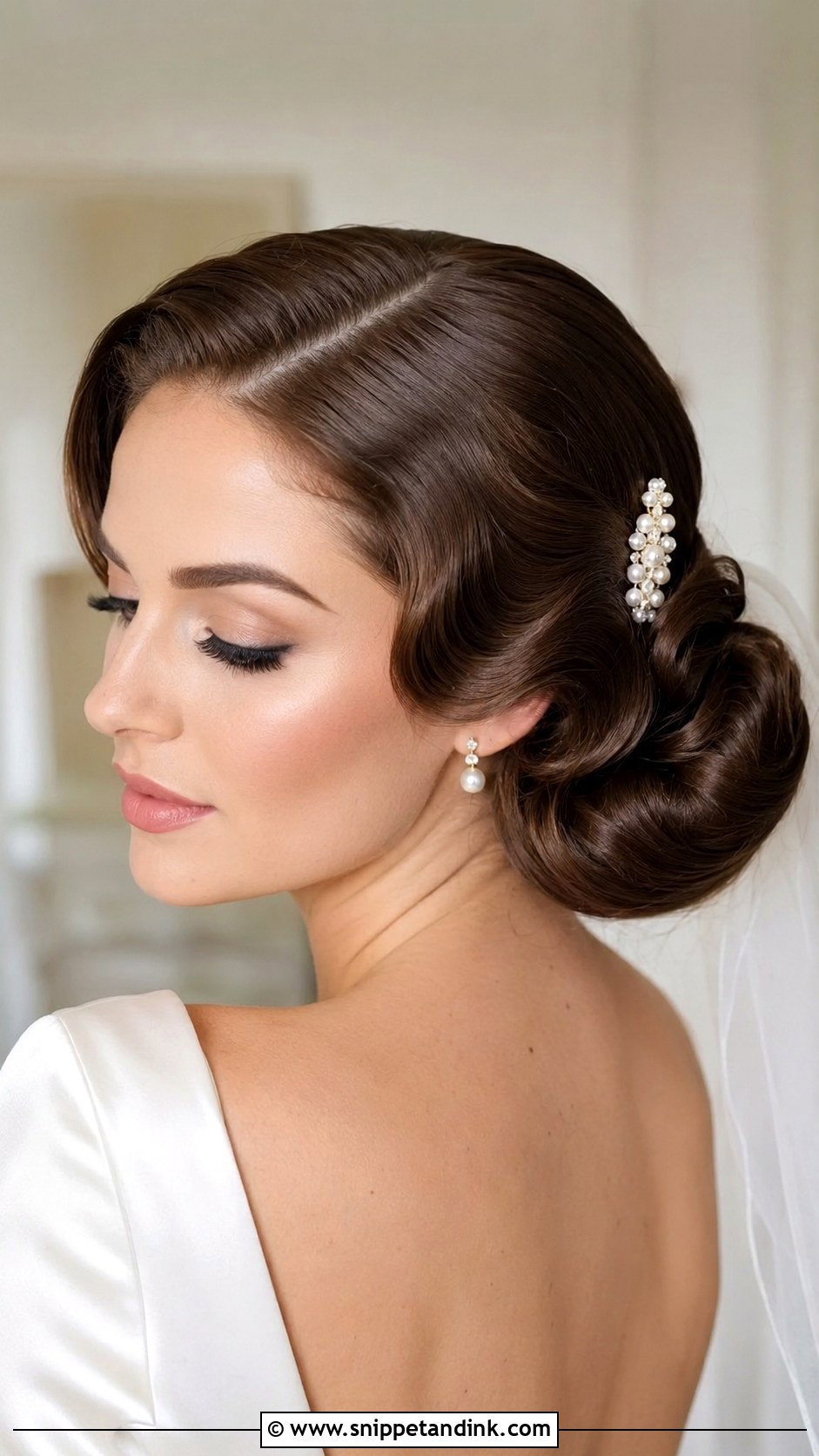 Vintage Bridal Updo Tutorial - Snippet and Ink - 20 Bridal Updo Tutorial Ideas