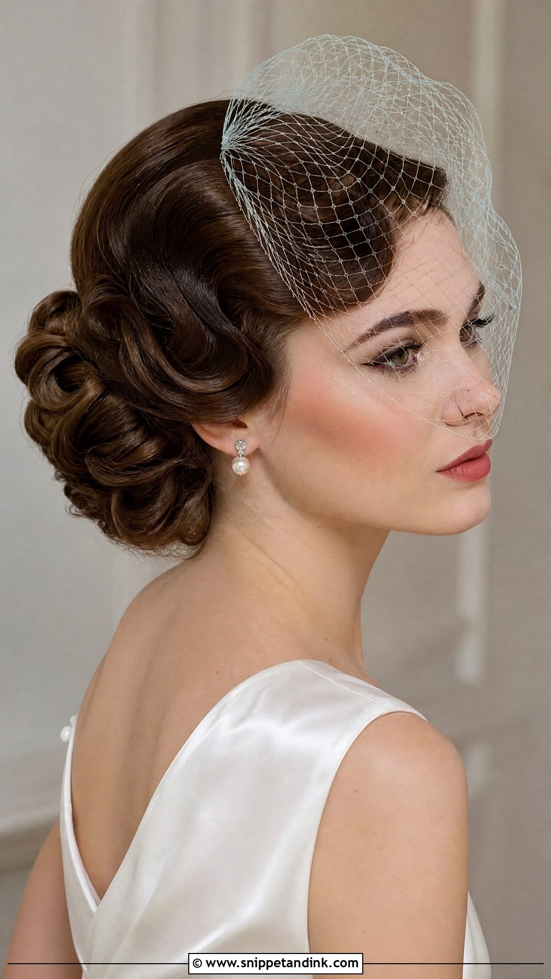 Vintage Bridal Updo - Snippet and Ink - 15 Elegant Bridal Updo Hairstyles