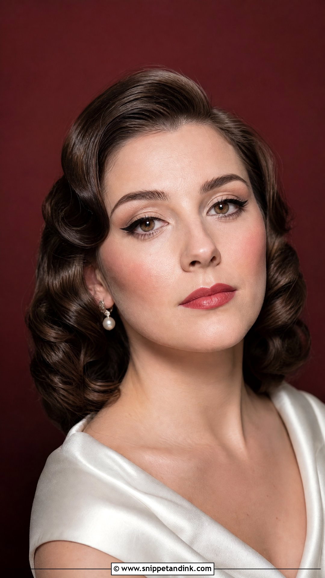 Vintage Civil Wedding Makeup - Snippet and Ink - 20 Civil Wedding Makeup Ideas