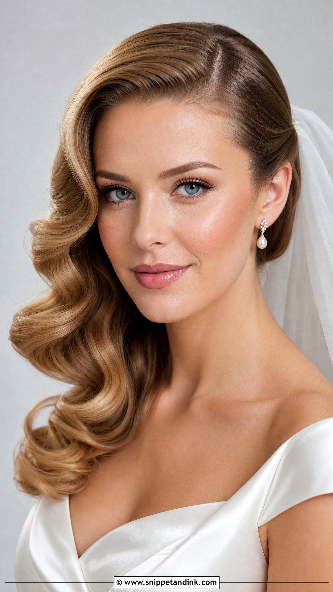 Vintage Curls Wedding Hair - Snippet and Ink - 15 Curls Hair Styles for Wedding