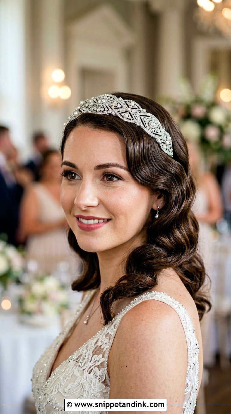 Vintage Finger Waves - Snippet and Ink - 20 Bridal Hair Styling Ideas