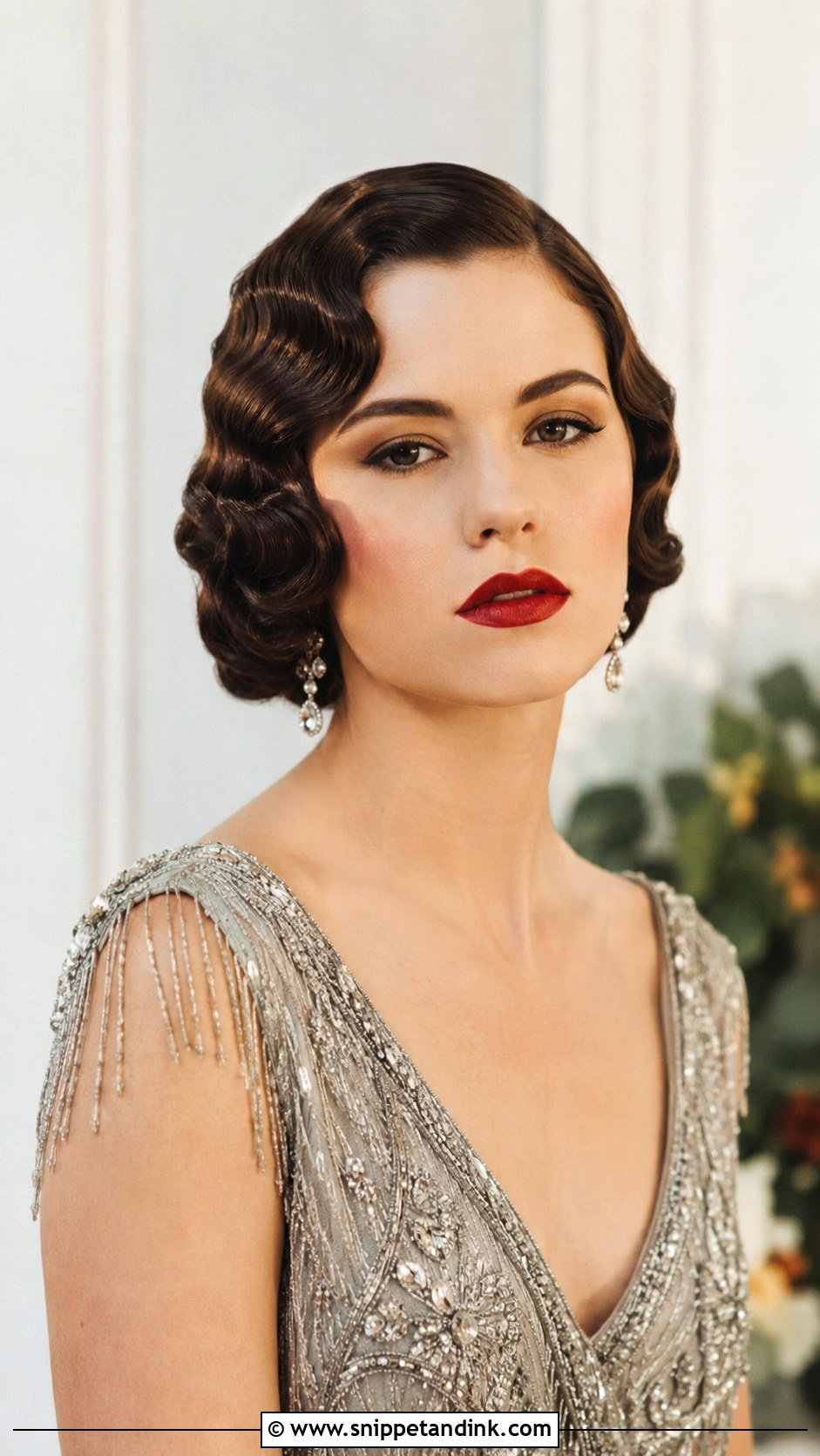 Vintage Finger Waves - Snippet and Ink - 25 Wedding Hairstyles for Guests