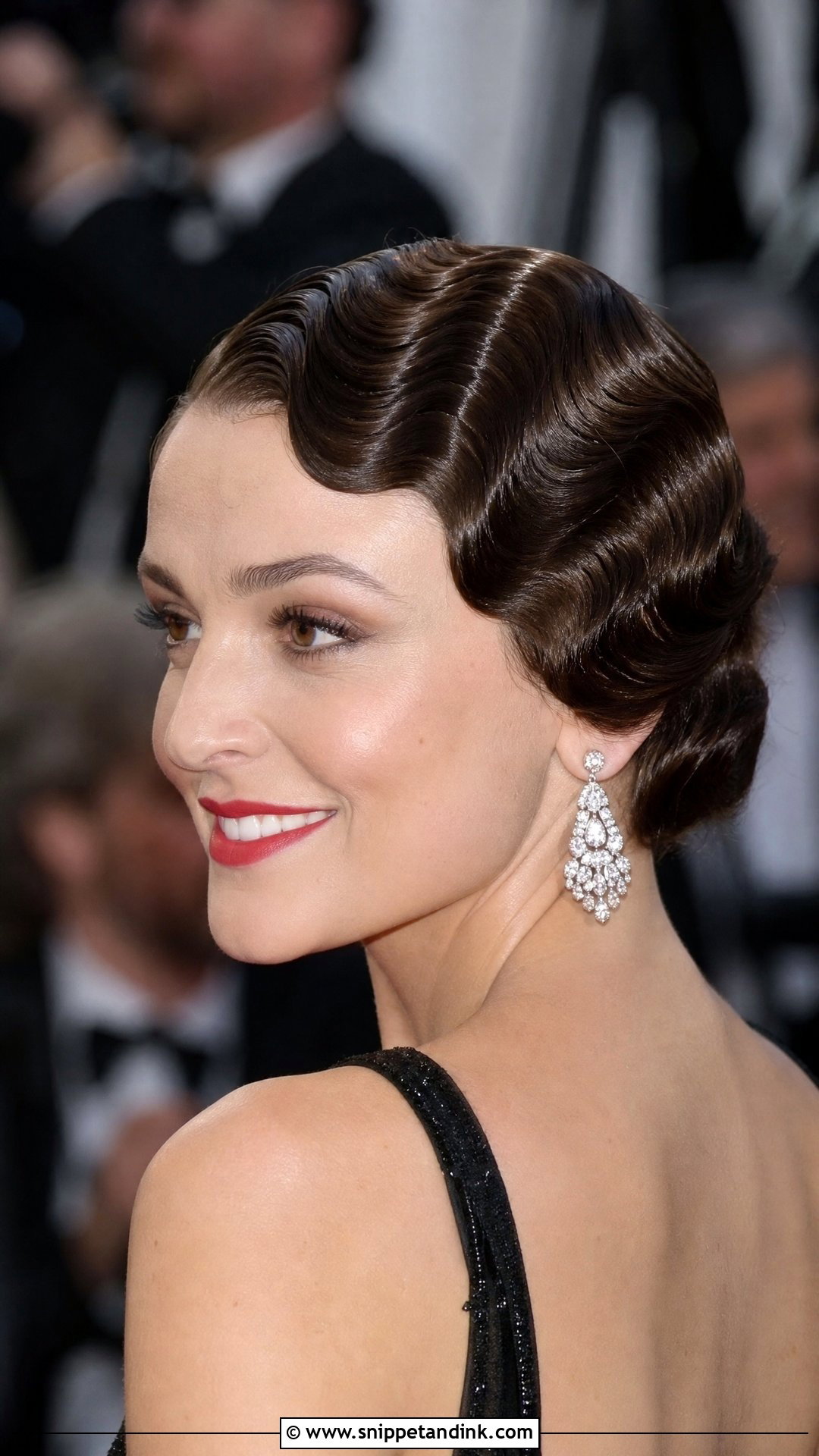 Vintage Finger Waves - Snippet and Ink - 30 Mom of Bride Hairstyles