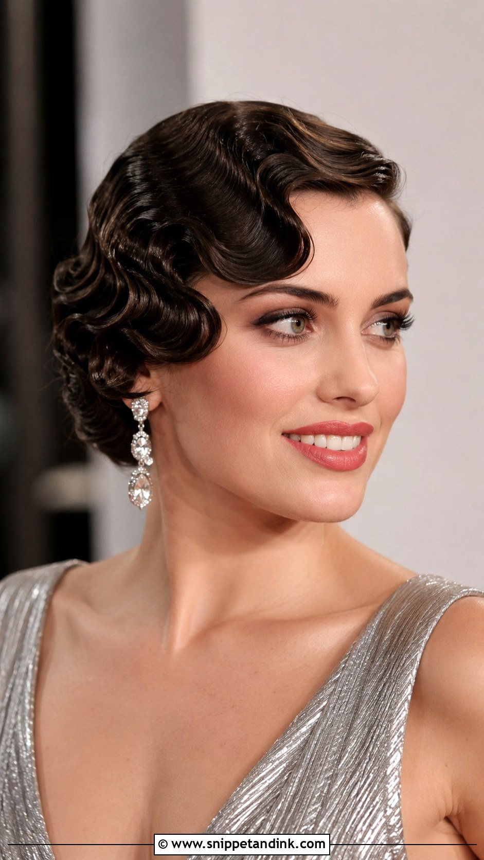 Vintage Finger Waves - Snippet and Ink - 30 Mother of the Groom Hairstyles