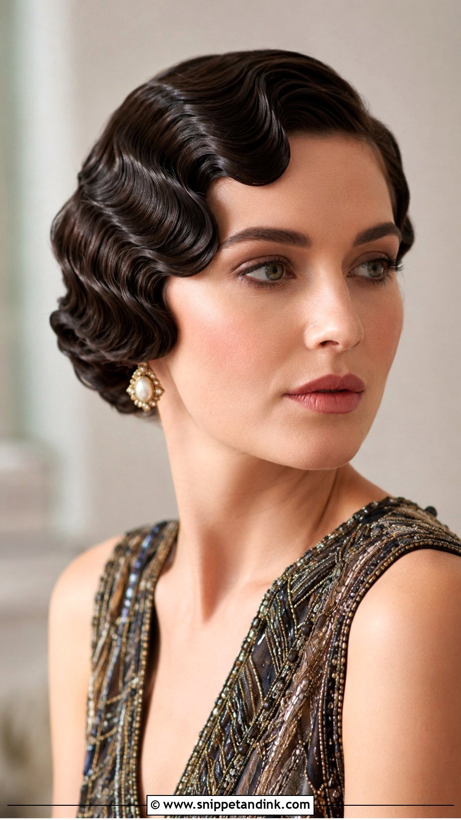Vintage Finger Waves for Fine Hair - Snippet and Ink - 20 Wedding Hairstyles for Fine Hair