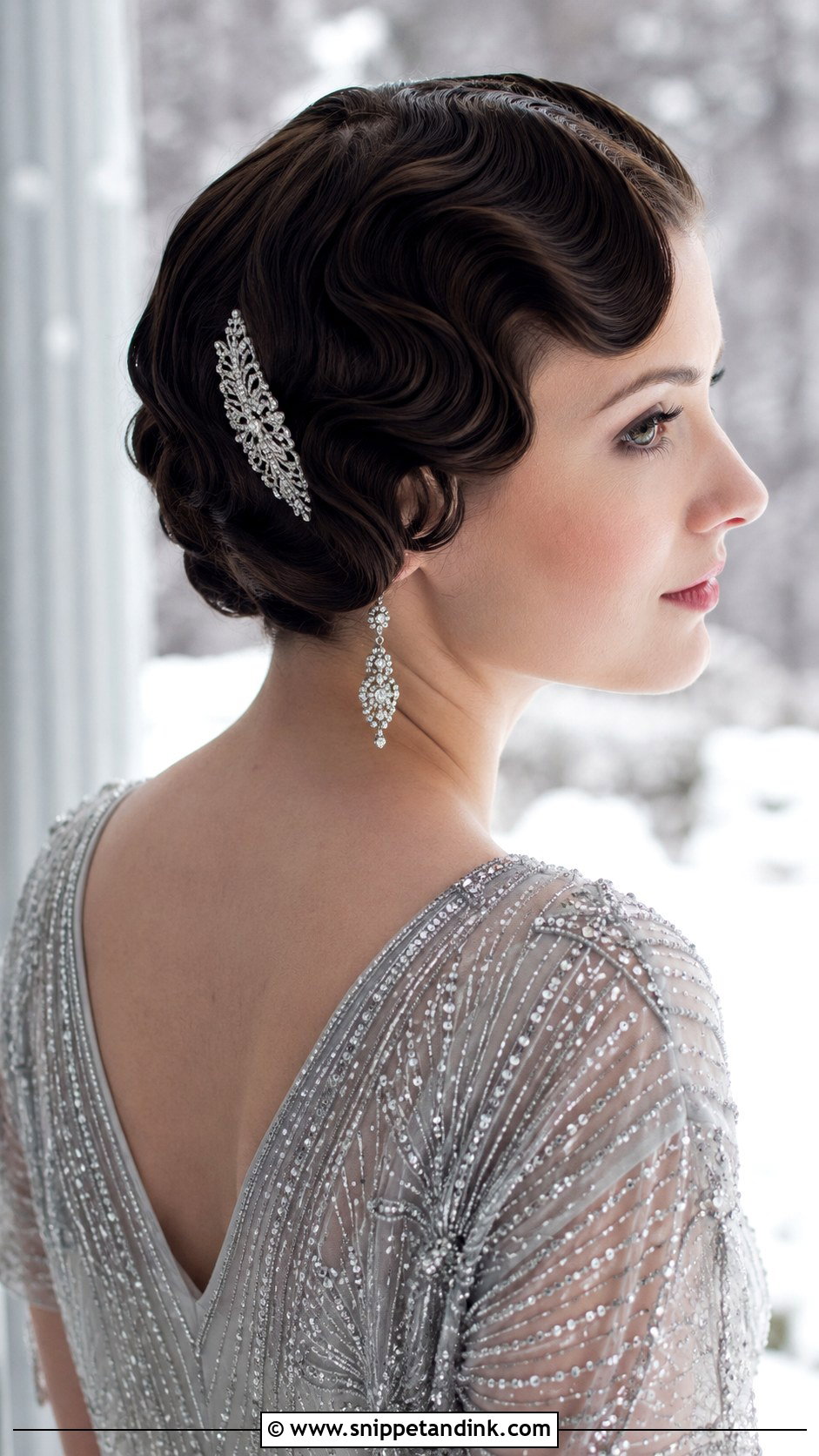 Vintage Finger Waves for Short Hair - Snippet and Ink - 20 Bridemaids Hairstyles Shorter Hair