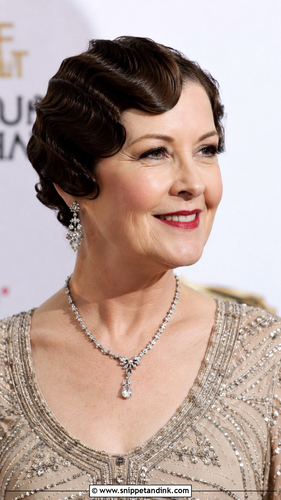 Vintage Finger Waves for Short Hair - Snippet and Ink - 30 Mother of the Bride Hairstyles Over 50