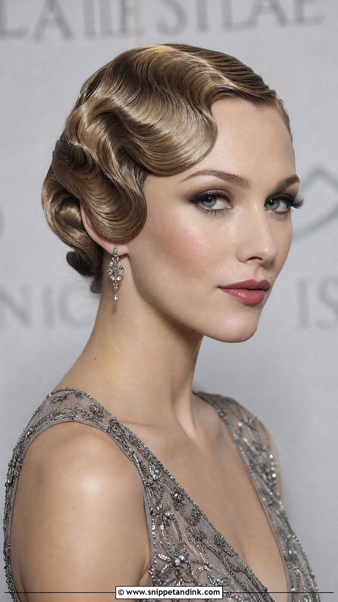 Vintage Finger Waves for Short Hair - Snippet and Ink - 20 Mother of the Bride Hairstyles Over 50 Mom Wedding Hairs