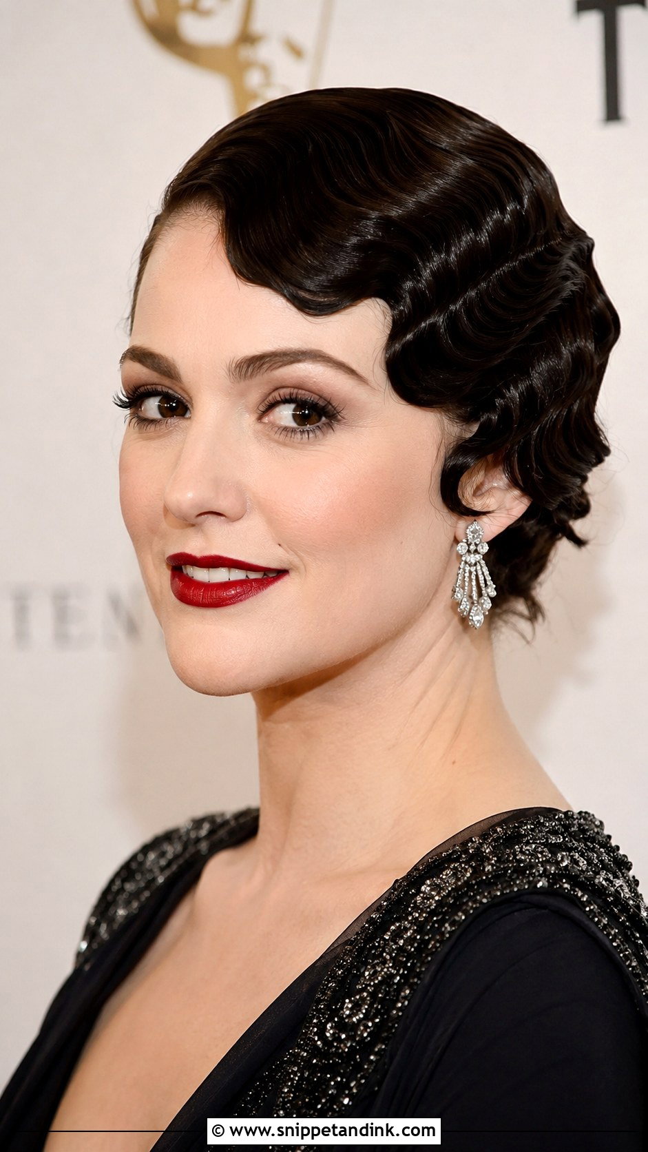 Vintage Finger Waves for Wedding Guest - Snippet and Ink - 25 Hairstyles for Wedding Party