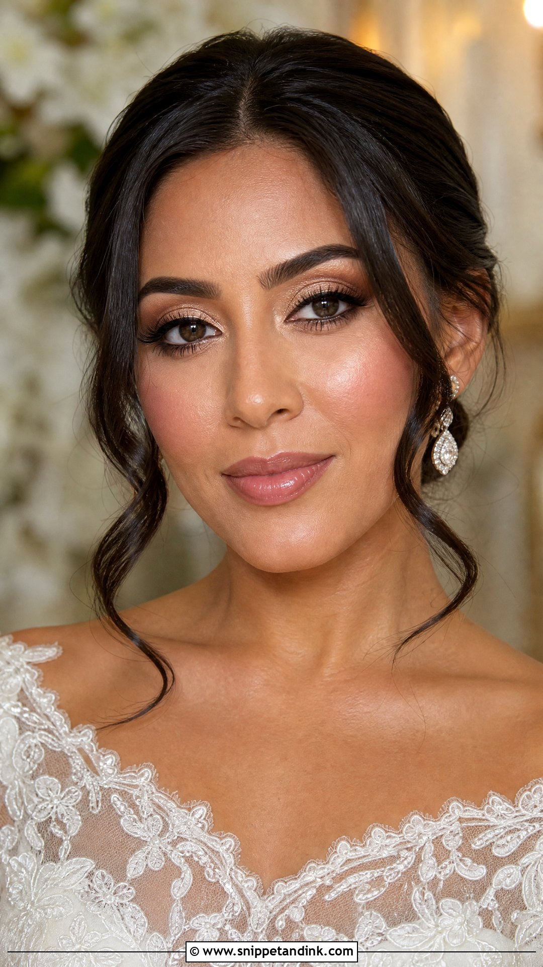 Vintage Glam Wedding Makeup - Snippet and Ink - 20 Retro Wedding Makeup Ideas