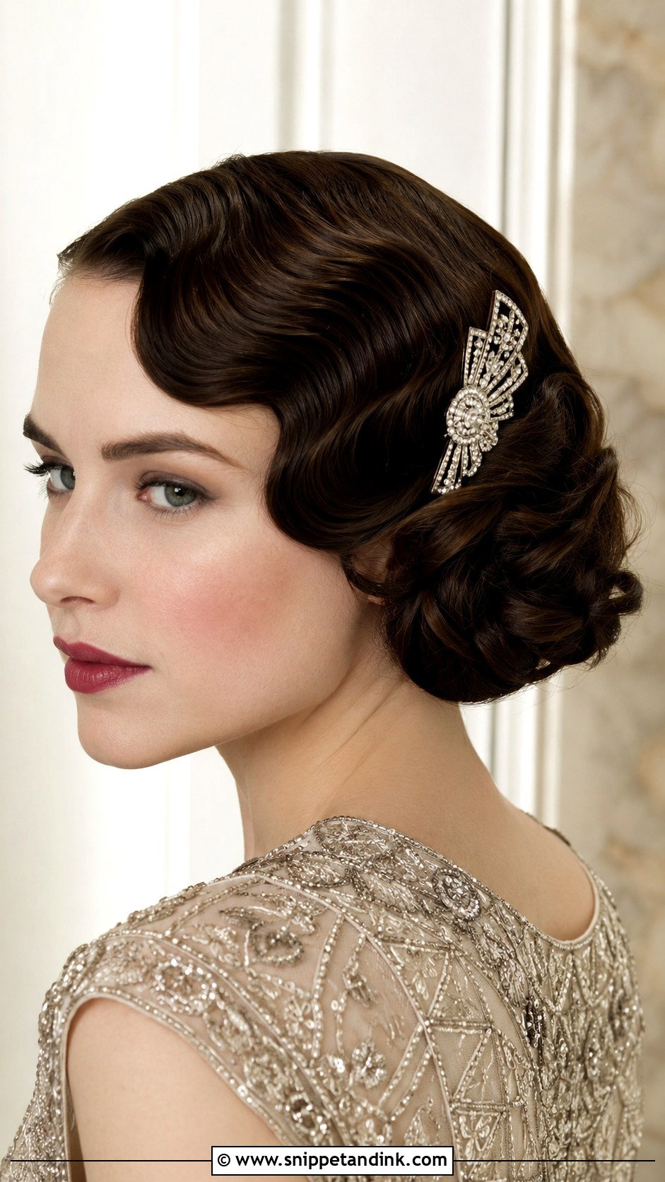 Vintage Hair Clip - Snippet and Ink - 25 Bridal Hair Pieces