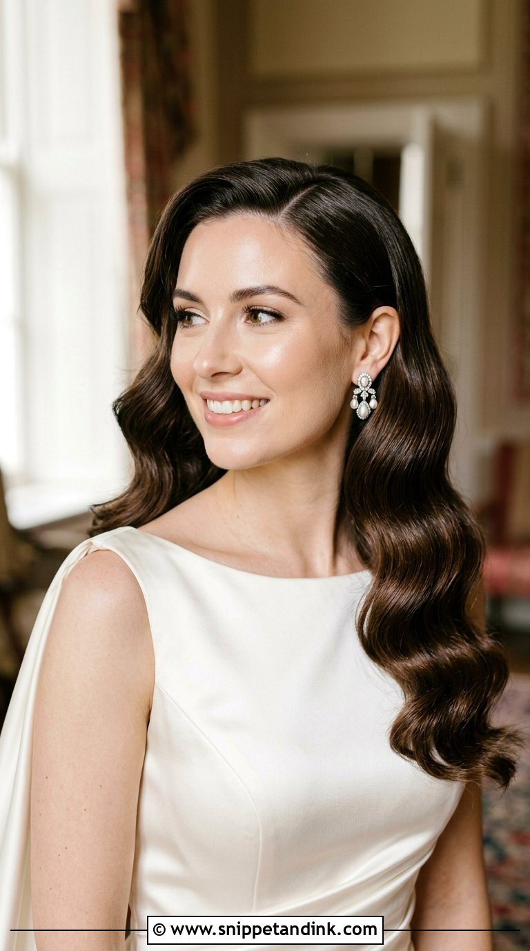 Vintage Hollywood Curls - Snippet and Ink - 20 Bridal Hair Curls